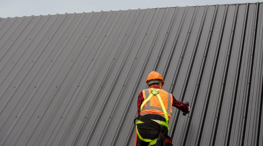Professional metal roof installation services in Loretto, TN